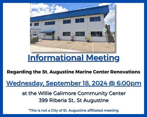 News Flash-St Aug Marina Meeting (1)